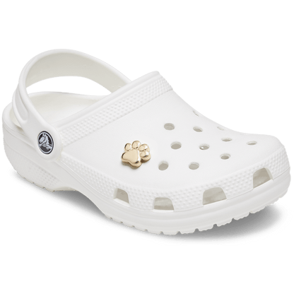 Women / Men Crocs - Gold Dog Paw Jibbitz™ charms