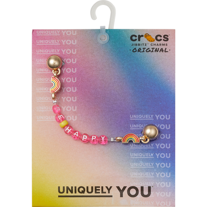 Women / Men Crocs - Be Happy Chain Jibbitz™ charms