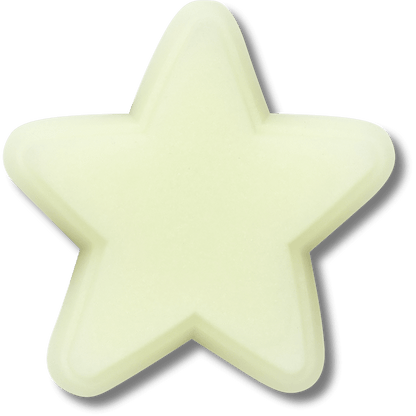 Women / Men Crocs - Glow In The Dark Star Jibbitz™ charms