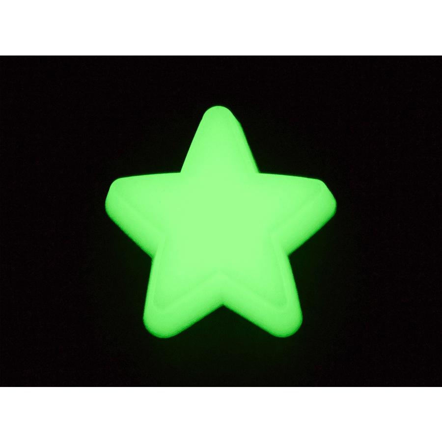 Women / Men Crocs - Glow In The Dark Star Jibbitz™ charms