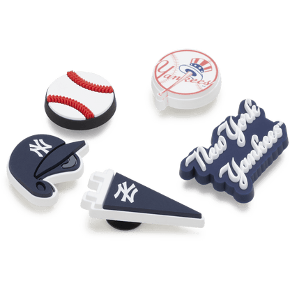 Women / Men / Kids Crocs - MLB New York Yankees 5 Pack Jibbitz™ charms