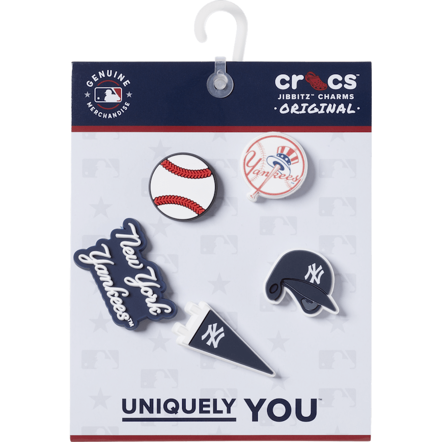 Women / Men / Kids Crocs - MLB New York Yankees 5 Pack Jibbitz™ charms