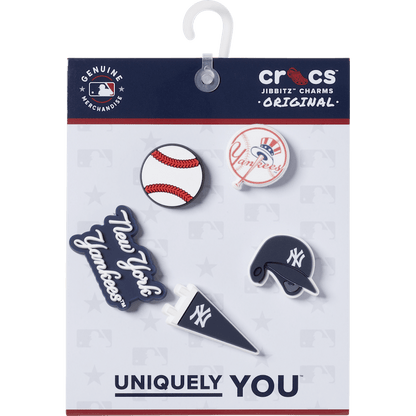 Women / Men / Kids Crocs - MLB New York Yankees 5 Pack Jibbitz™ charms