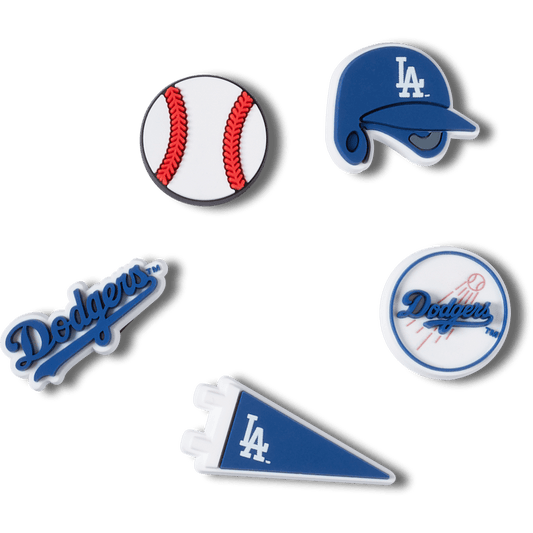 Women / Men / Kids Crocs - MLB Los Angeles Dodgers 5pck Jibbitz™ charms