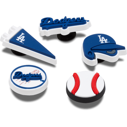 Women / Men / Kids Crocs - MLB Los Angeles Dodgers 5pck Jibbitz™ charms