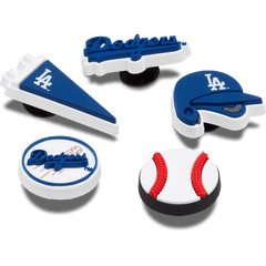 Crocs MLB Los Angeles Dodgers 5pck Jibbitz™ charms Women|Men|Kids|Jibbitz™ Charms