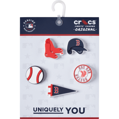 Women / Men / Kids Crocs - MLB Boston Red Sox 5pck Jibbitz™ charms