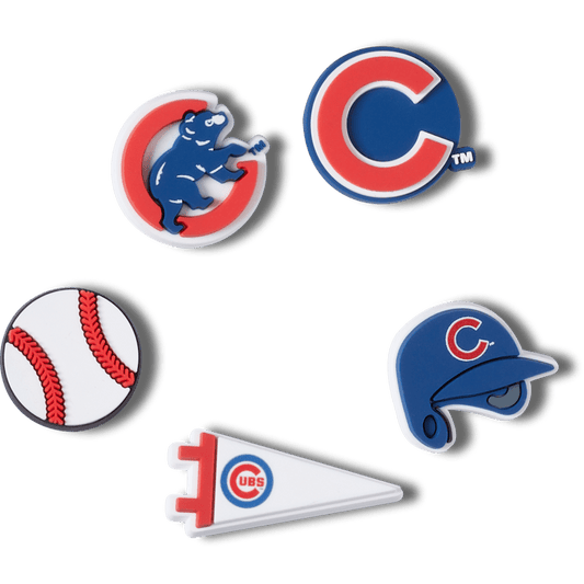 Women / Men / Kids Crocs - MLB Chicago Cubs 5pck Jibbitz™ charms