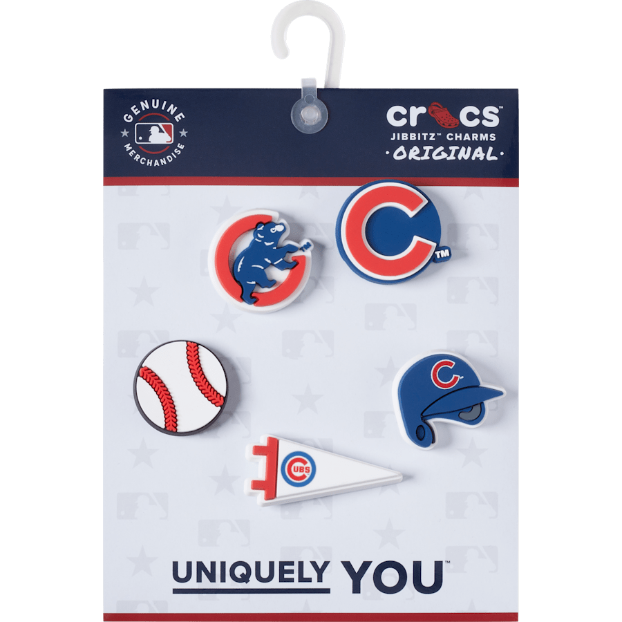 Women / Men / Kids Crocs - MLB Chicago Cubs 5pck Jibbitz™ charms