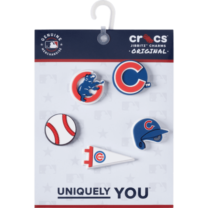 Women / Men / Kids Crocs - MLB Chicago Cubs 5pck Jibbitz™ charms