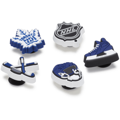 Women / Men Crocs - NHL® Toronto Maple Leafs® 5 Pack Jibbitz™ charms