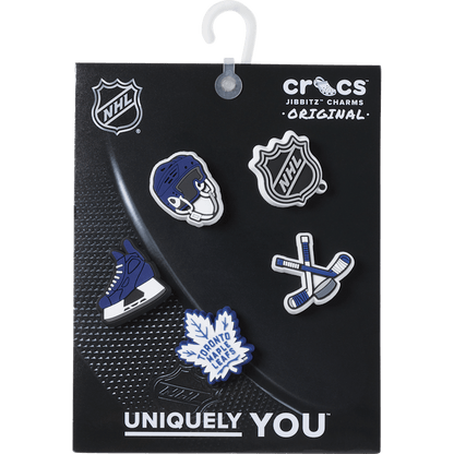 Women / Men Crocs - NHL® Toronto Maple Leafs® 5 Pack Jibbitz™ charms