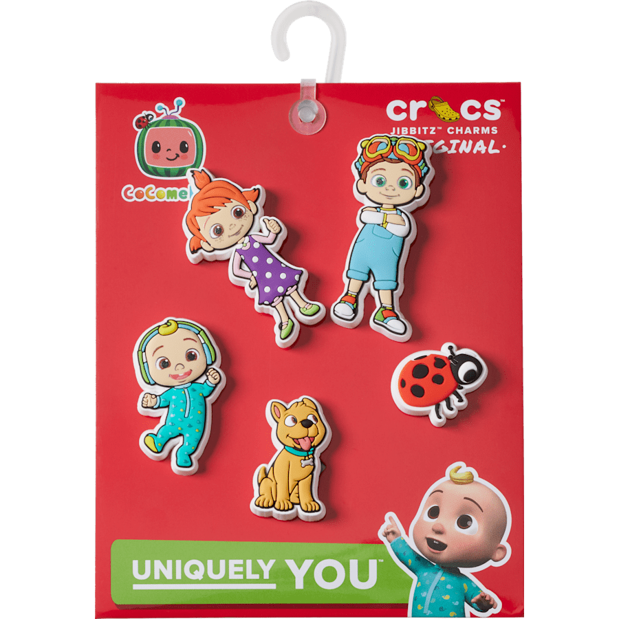 Women / Men / Kids Crocs - Cocomelon 5 Pack Jibbitz™ charms
