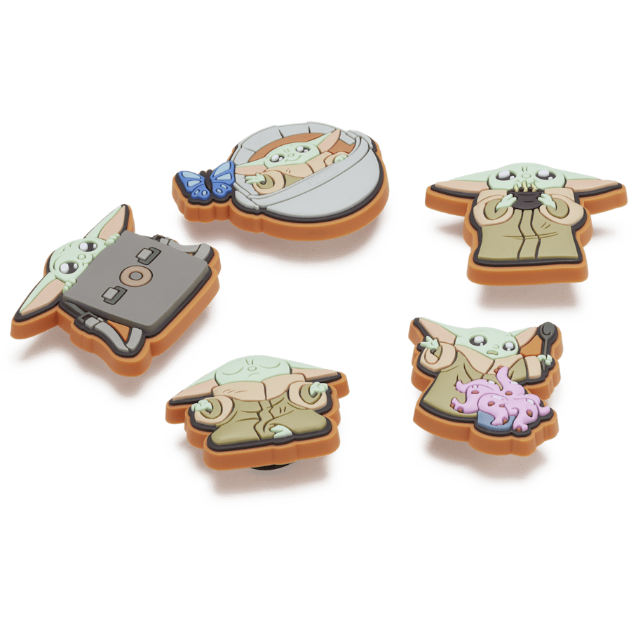 Women / Men / Kids Crocs - Grogu 5 Pack Jibbitz™ charms