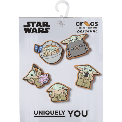 Women / Men / Kids Crocs - Grogu 5 Pack Jibbitz™ charms