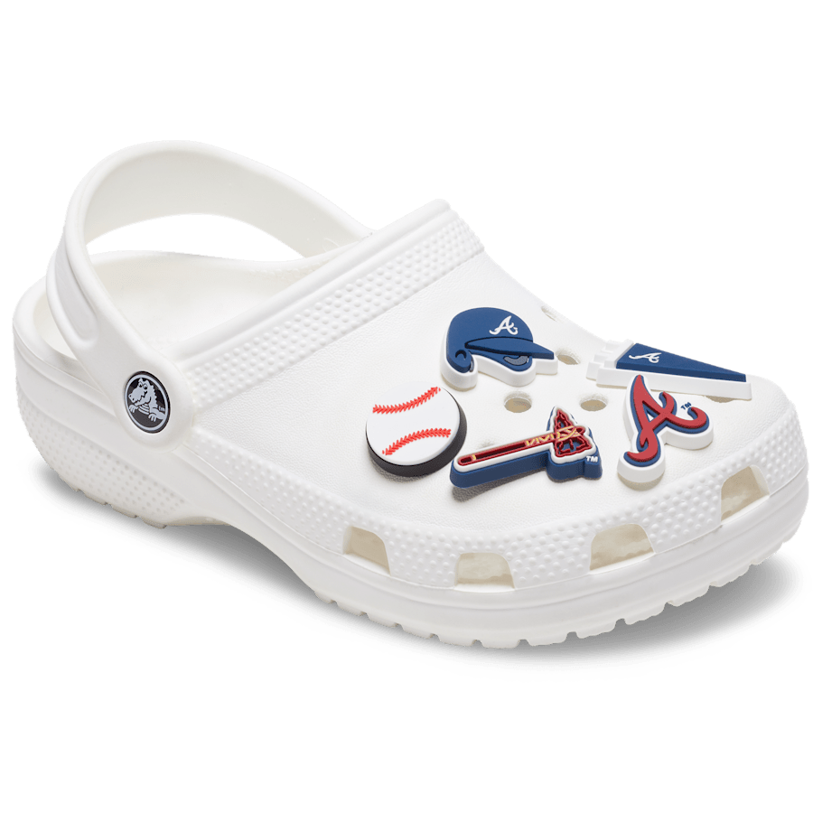 Women / Men Crocs - MLB Atlanta Braves 5 Pack Jibbitz™ charms