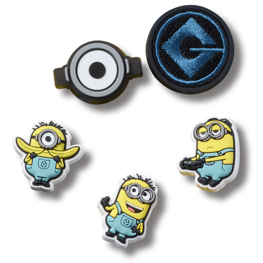 Women / Men / Kids Crocs - Minions 5 Pack Jibbitz™ charms