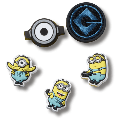 Women / Men / Kids Crocs - Minions 5 Pack Jibbitz™ charms