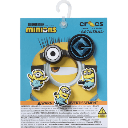 Women / Men / Kids Crocs - Minions 5 Pack Jibbitz™ charms