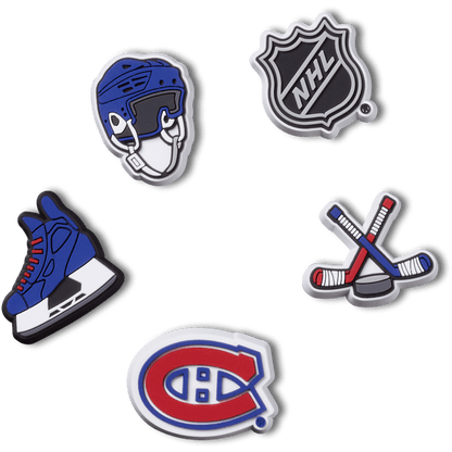 Women / Men Crocs - NHL® Montreal Canadiens® 5 Pack Jibbitz™ charms