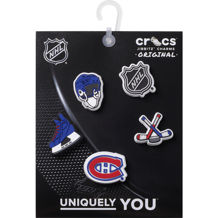 Women / Men Crocs - NHL® Montreal Canadiens® 5 Pack Jibbitz™ charms