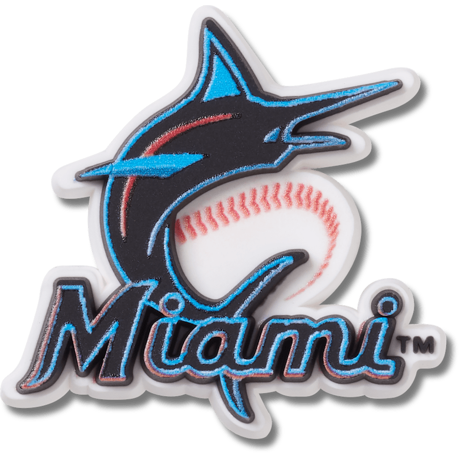 Women / Men Crocs - MLB Miami Marlins Jibbitz™ charms