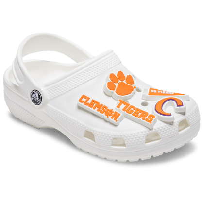 Women / Men / Kids Crocs - Clemson Univ 5 Pack Jibbitz™ charms
