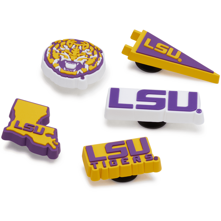 Women / Men Crocs - LSU 5 Pack Jibbitz™ charms