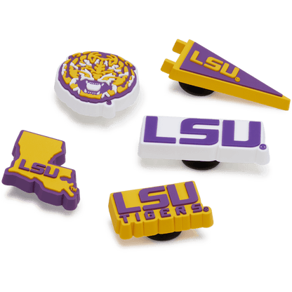 Women / Men Crocs - LSU 5 Pack Jibbitz™ charms