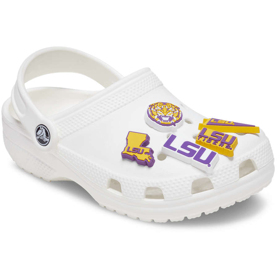 Women / Men Crocs - LSU 5 Pack Jibbitz™ charms