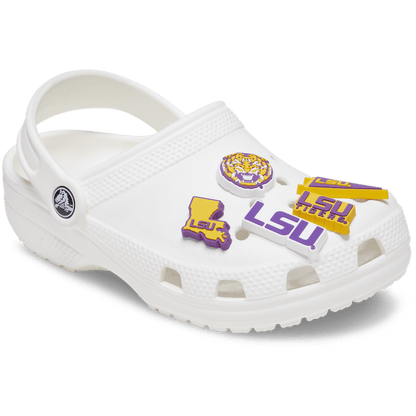 Women / Men Crocs - LSU 5 Pack Jibbitz™ charms
