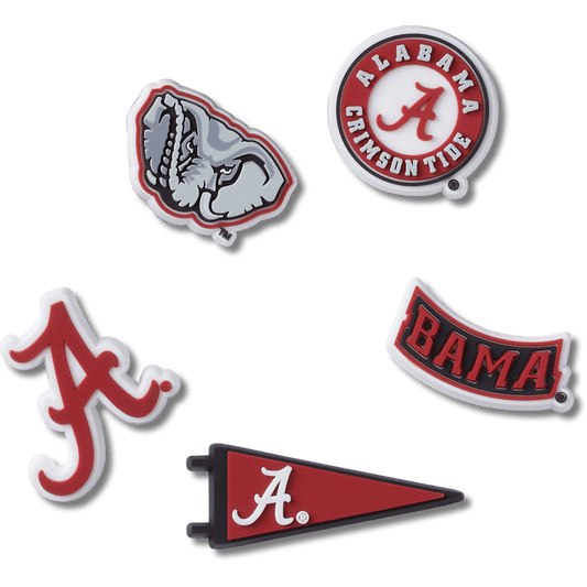 Women / Men Crocs - University of Alabama 5 Pack Jibbitz™ charms