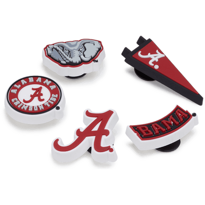 Women / Men Crocs - University of Alabama 5 Pack Jibbitz™ charms