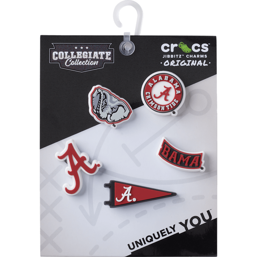 Women / Men Crocs - University of Alabama 5 Pack Jibbitz™ charms