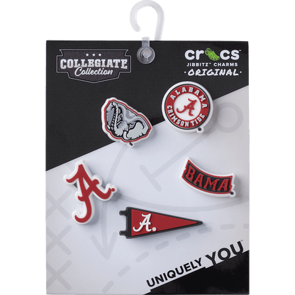 Women / Men Crocs - University of Alabama 5 Pack Jibbitz™ charms