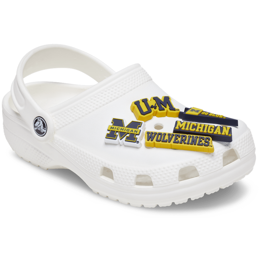 Women / Men Crocs - University of Michigan 5 Pack Jibbitz™ charms
