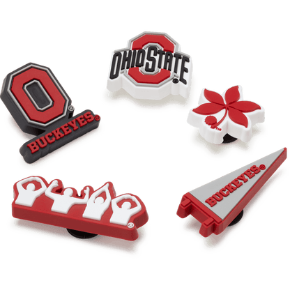Women / Men Crocs - Ohio State University 5 Pack Jibbitz™ charms