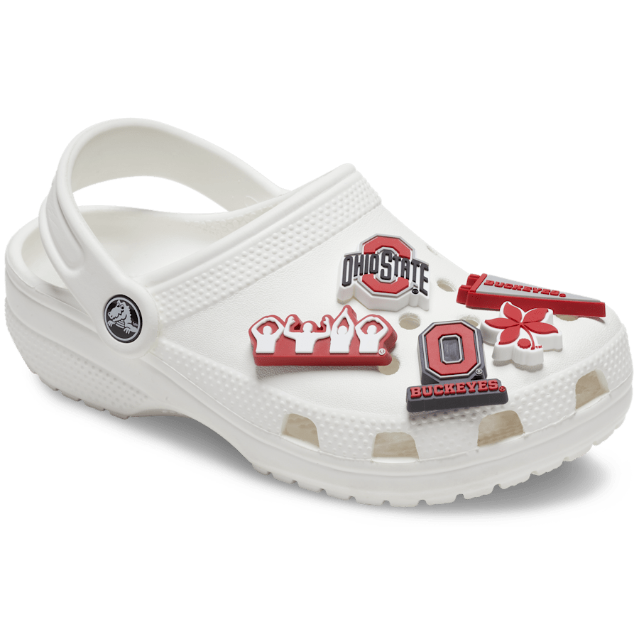 Women / Men Crocs - Ohio State University 5 Pack Jibbitz™ charms