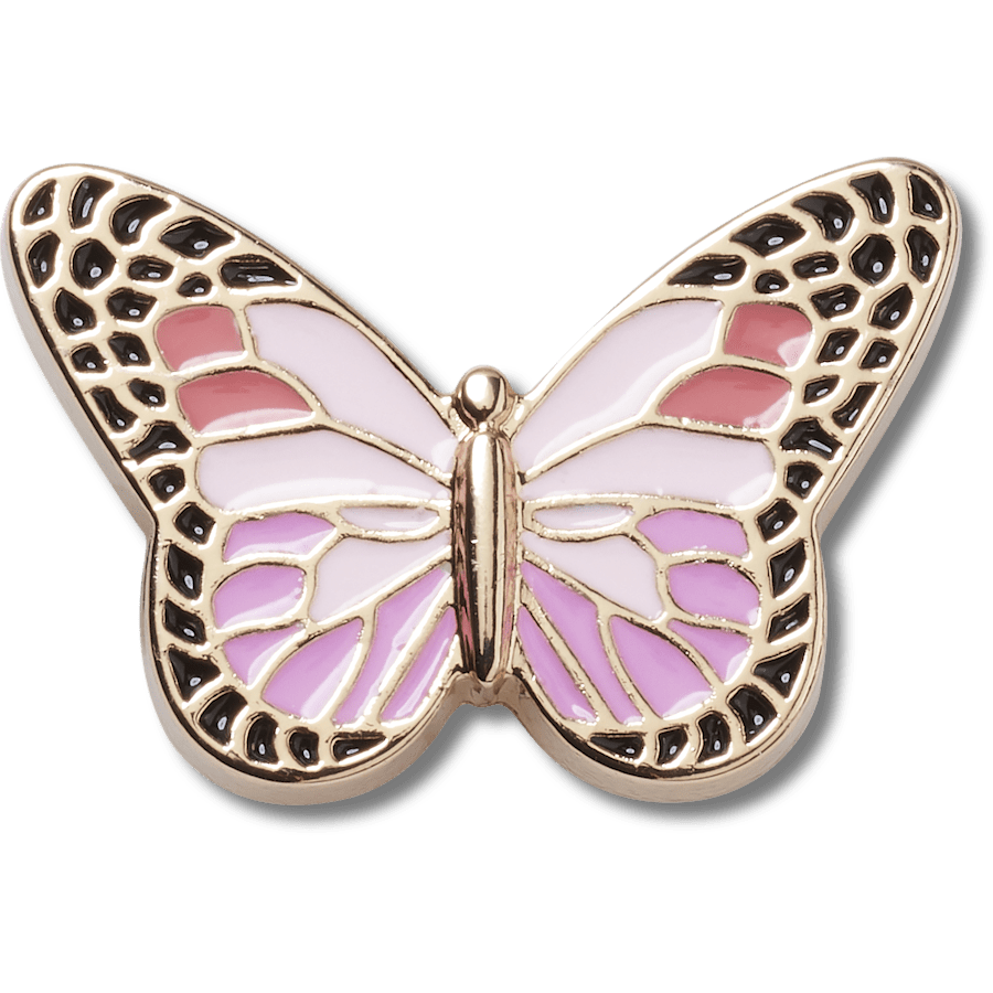 Women / Men Crocs - Pink Elevated Colorful Butterfly Jibbitz™ charms