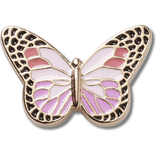 Women / Men Crocs - Pink Elevated Colorful Butterfly Jibbitz™ charms