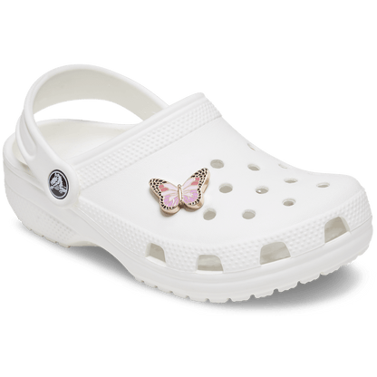 Women / Men Crocs - Pink Elevated Colorful Butterfly Jibbitz™ charms