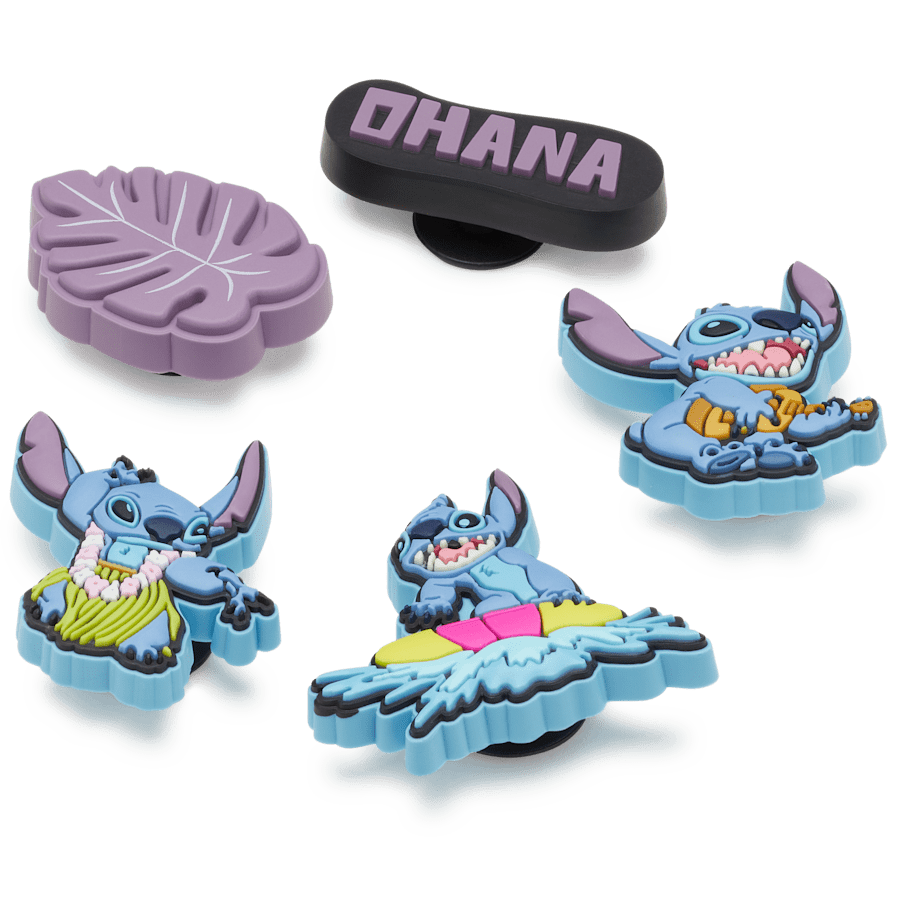 Women / Men / Kids Crocs - Stitch Tropical 5 Pack Jibbitz™ charms