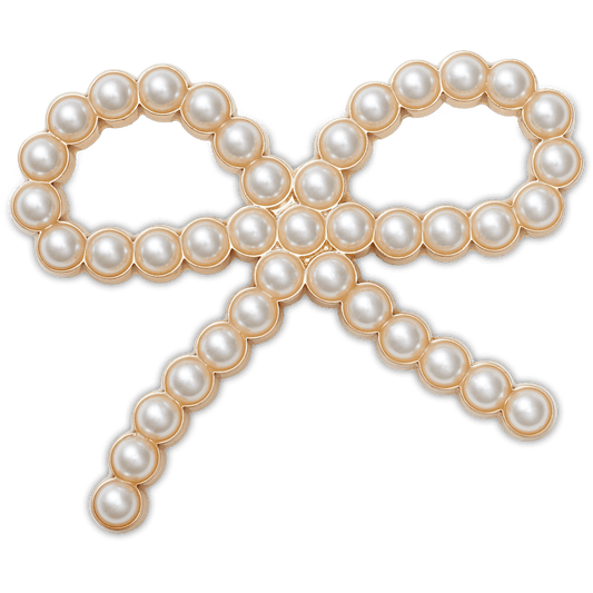 Women / Men Crocs - Pearl Bow Jibbitz™ charms