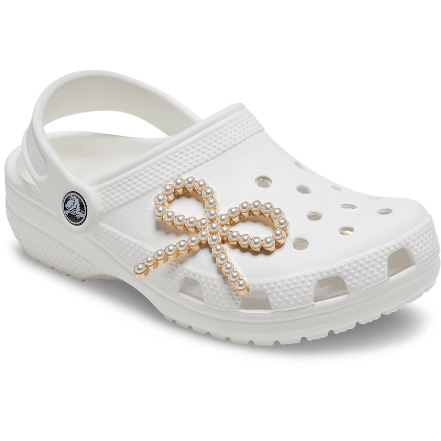 Women / Men Crocs - Pearl Bow Jibbitz™ charms