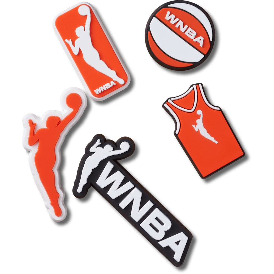 Women / Men / Kids Crocs - WNBA 5 Pack Jibbitz™ charms
