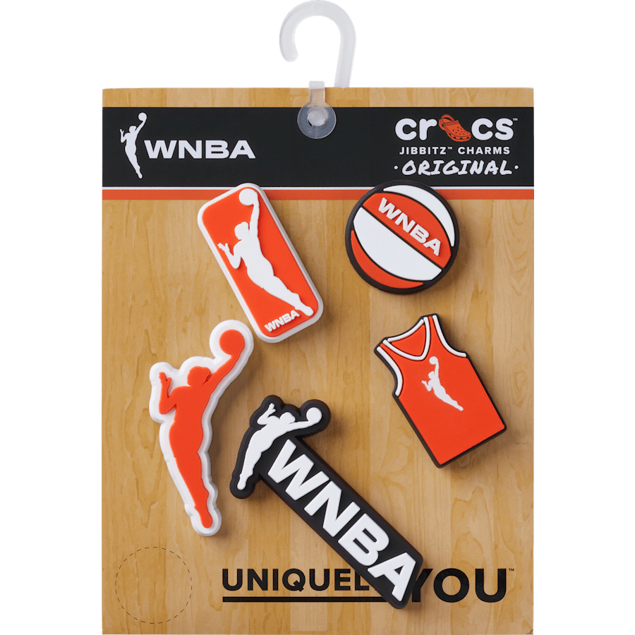 Women / Men / Kids Crocs - WNBA 5 Pack Jibbitz™ charms