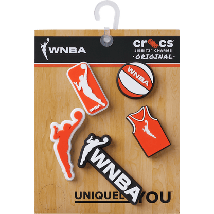Women / Men / Kids Crocs - WNBA 5 Pack Jibbitz™ charms