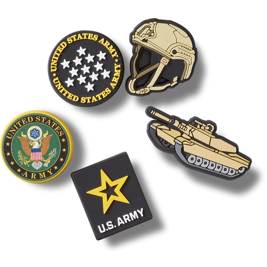 Women / Men / Kids Crocs - US Army 5 Pack 2 Jibbitz™ charms