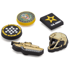 Crocs US Army 5 Pack 2 Jibbitz™ charms Women|Men|Kids|Jibbitz™ Charms