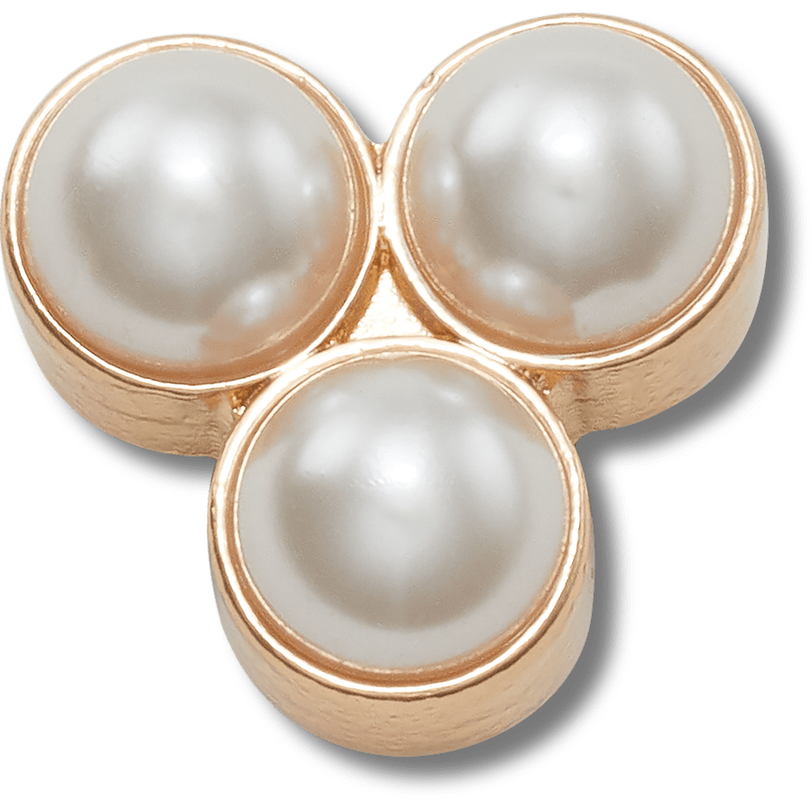 Women / Men Crocs - Triple Pearl Jibbitz™ charms